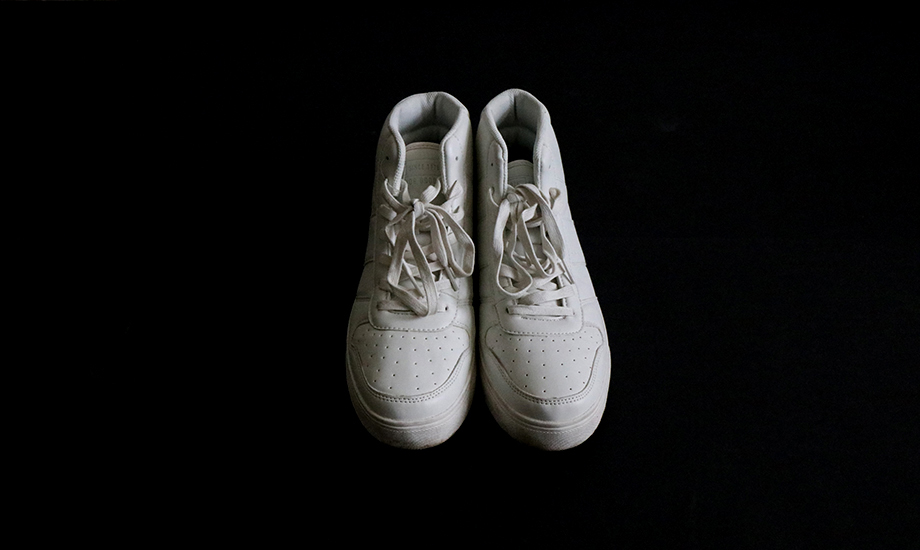 Empathy — a pair of white shoes