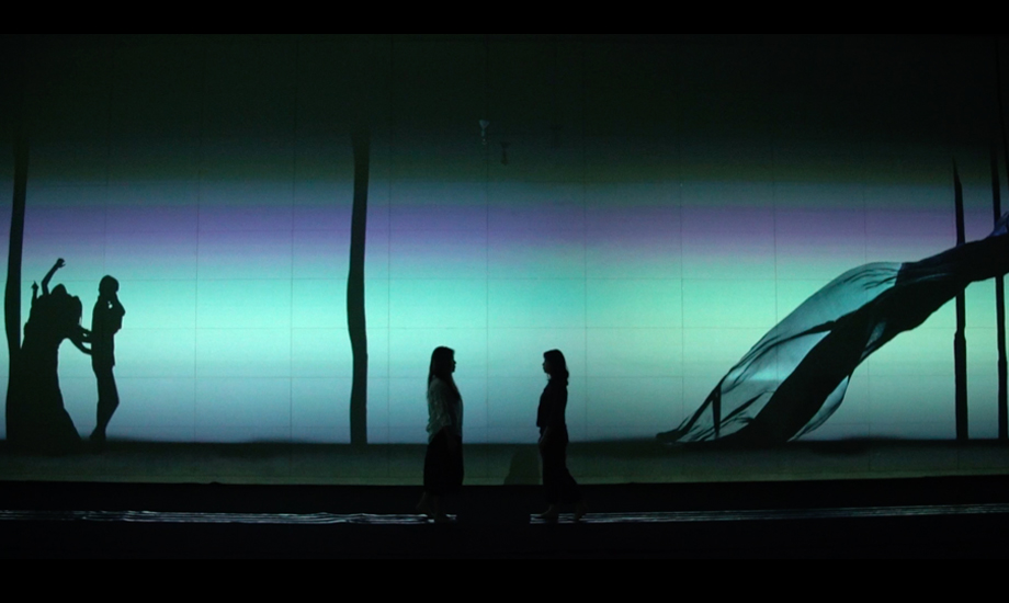 Empathy — two people facing each other after releasing their hands