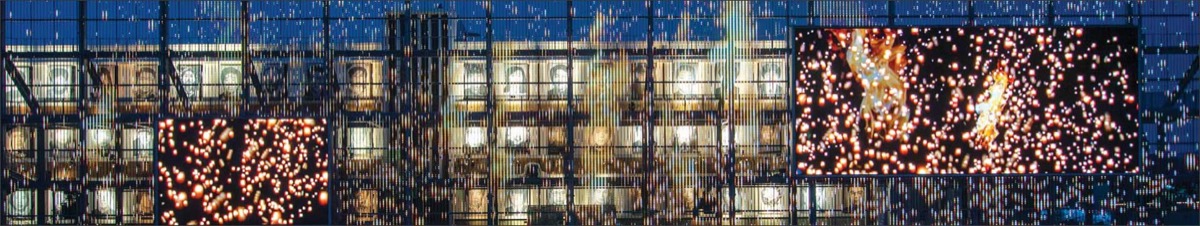 Licht architectural media installation